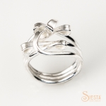 Sterling Silver Tender Tendrils Ring